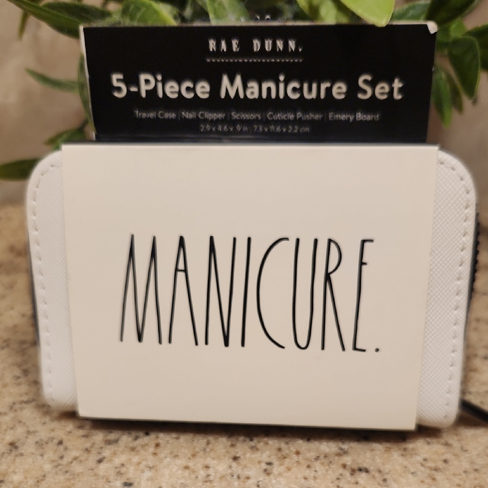 Rae Dunn 5-Piece Manicure Set